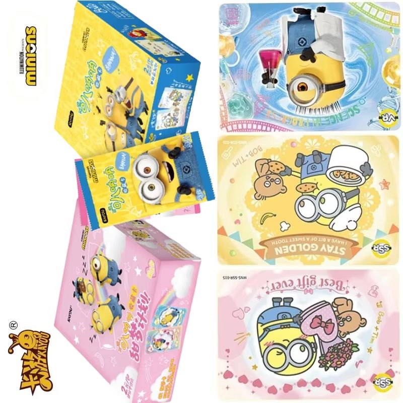 Anime Merchandise Europe - Tarjetas Coleccionables KAYOU Auténticas de Minions,
