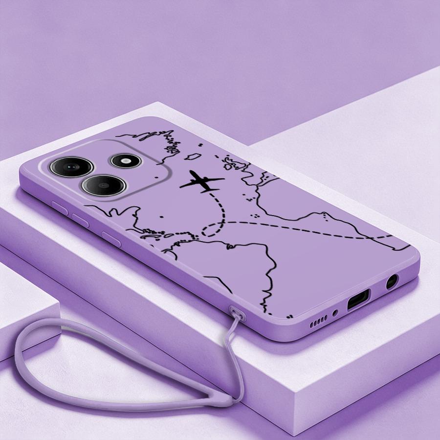 Funda con diseño de rutas aére - Lanyard Anime Logo reseña y precio