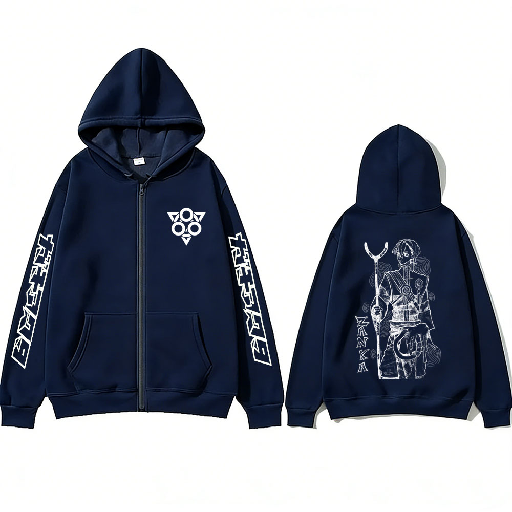 Sudadera con capucha y cremall - Anime Merch Hoodie reseña y precio