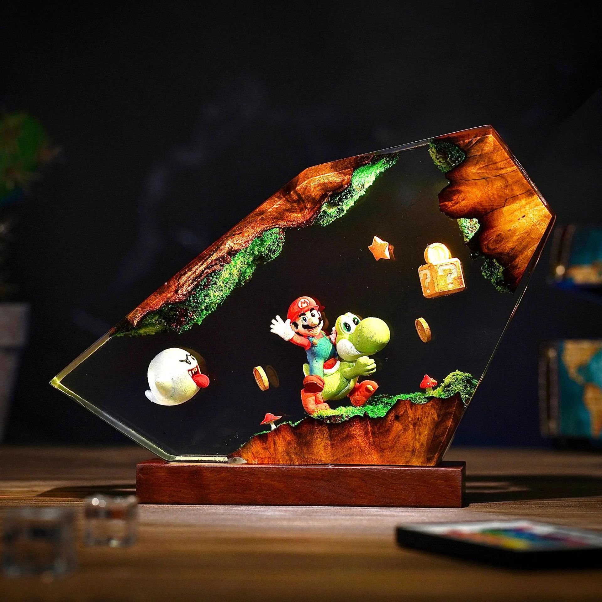Lámpara de Resina de Mesa, Fig - Anime Merchandise reseña y precio