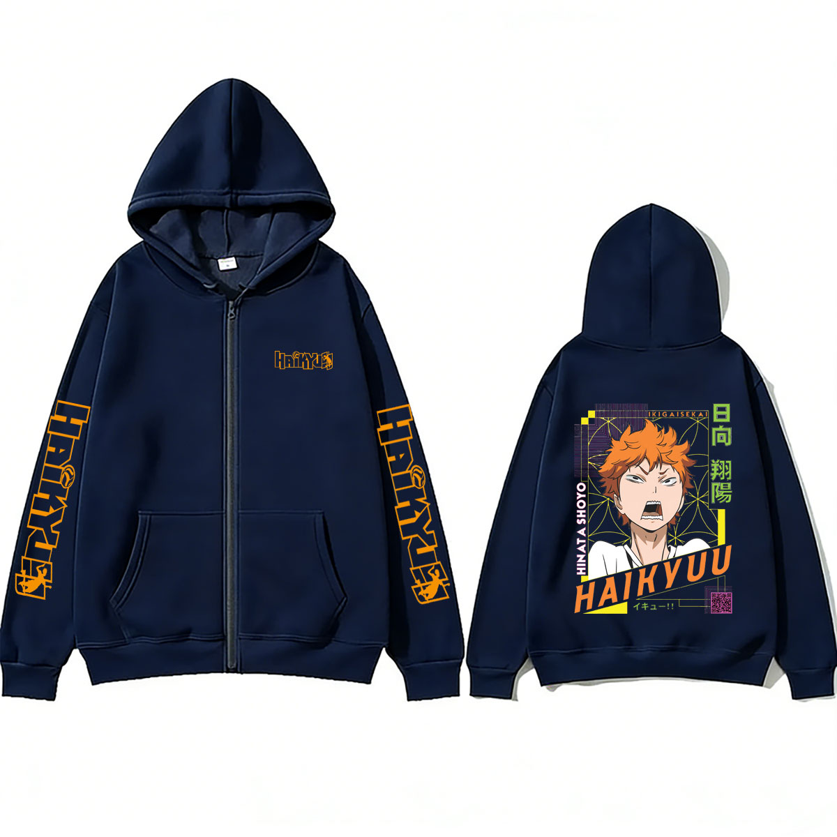 Sudadera con capucha y cremall - Anime Merch Hoodie reseña y precio