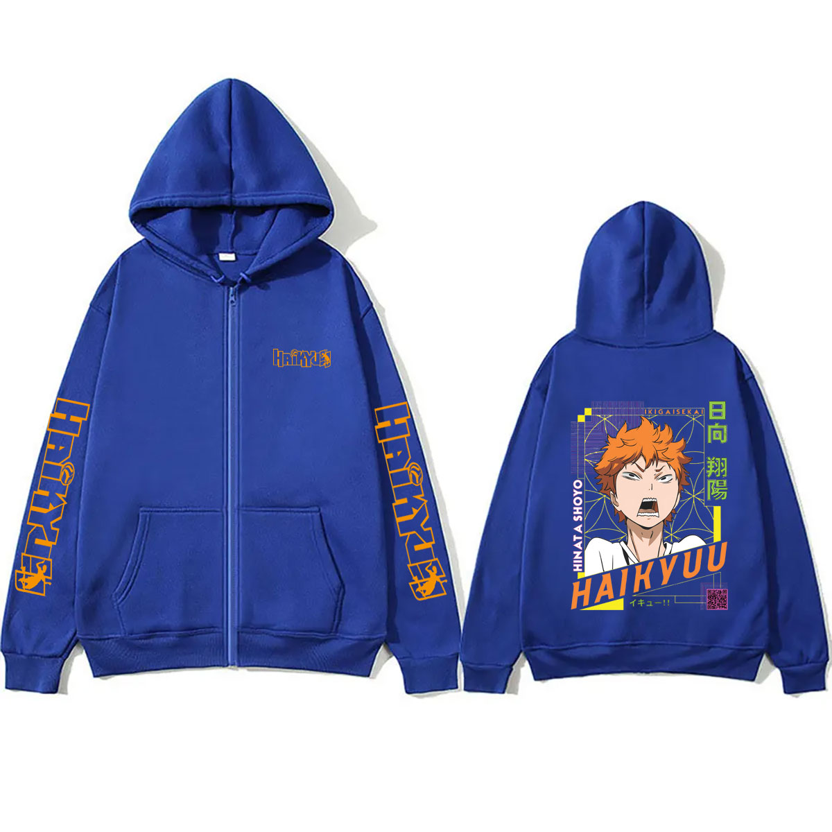 Sudadera con capucha y cremall - Anime Merch Hoodie reseña y precio