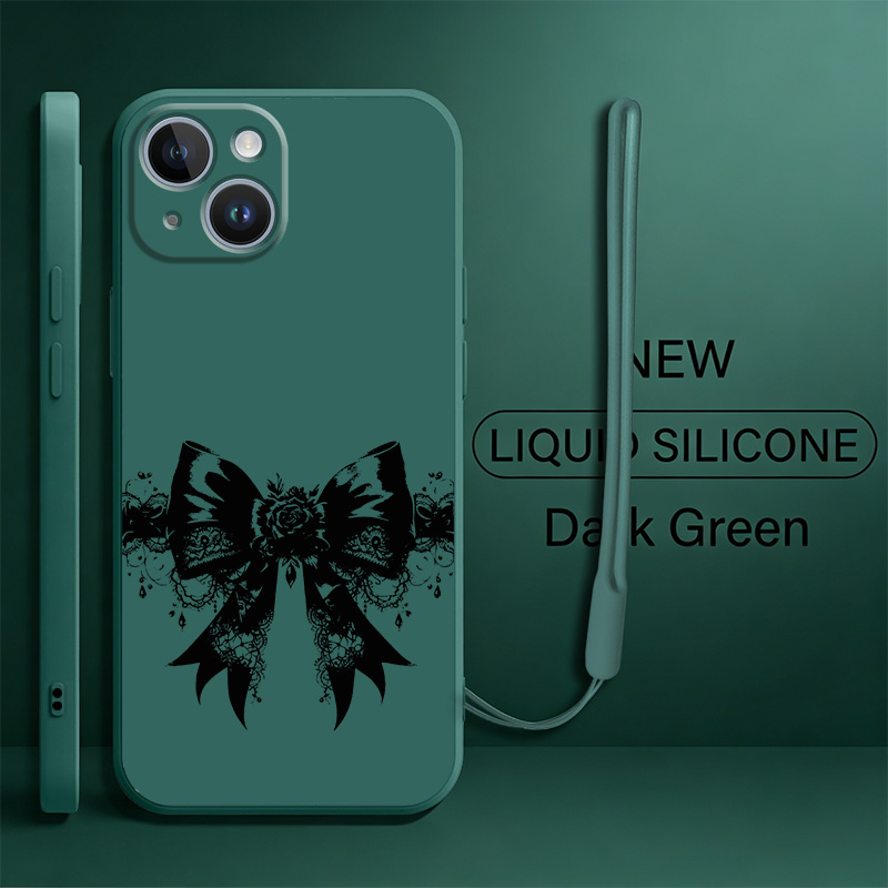 Funda de teléfono gótica con e - Lanyard Anime Logo reseña y precio