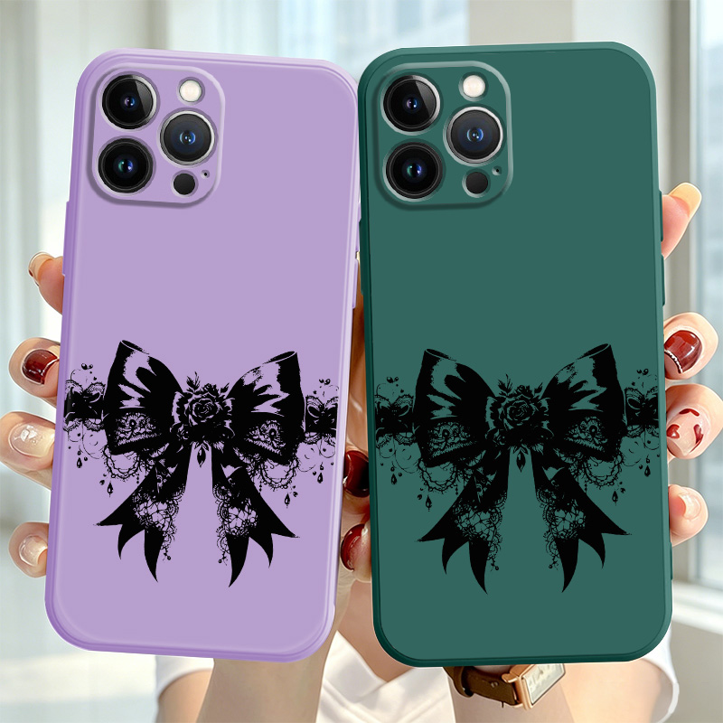 Funda de teléfono gótica con e - Lanyard Anime Logo reseña y precio