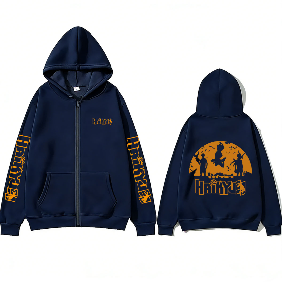 Sudadera con capucha y cremall - Anime Merch Hoodie reseña y precio