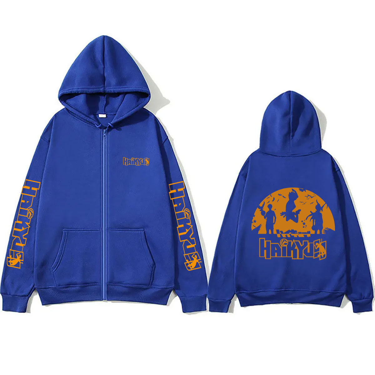 Sudadera con capucha y cremall - Anime Merch Hoodie reseña y precio