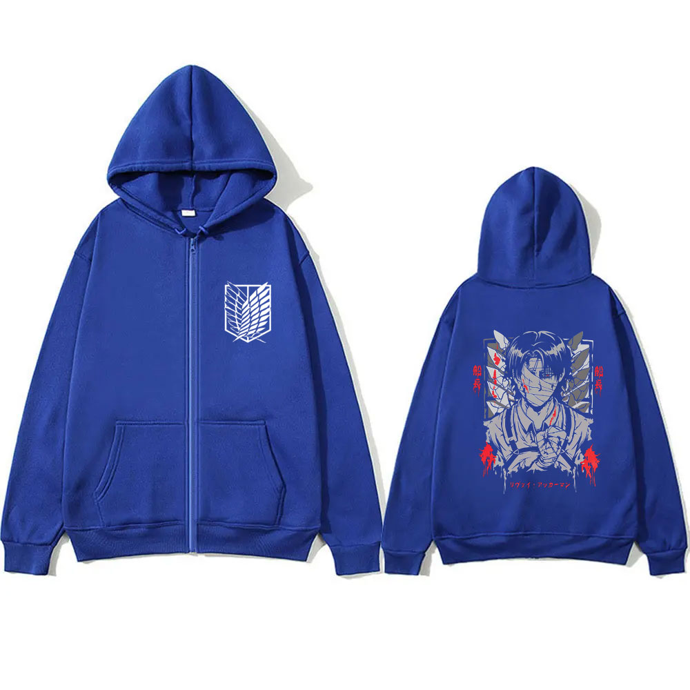 Anime Attack on Titan Levi Ack - Anime Merch Hoodie reseña y precio