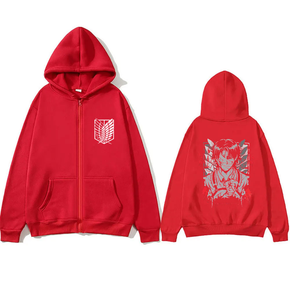 Anime Attack on Titan Levi Ack - Anime Merch Hoodie reseña y precio