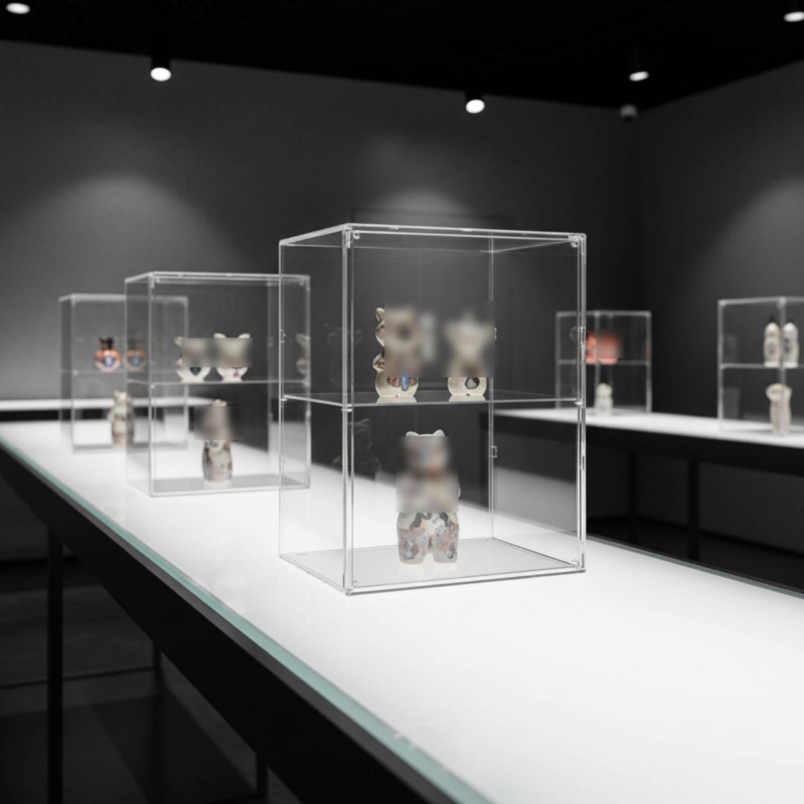 Estante de exhibición grande d - Figure Display Box reseña y precio