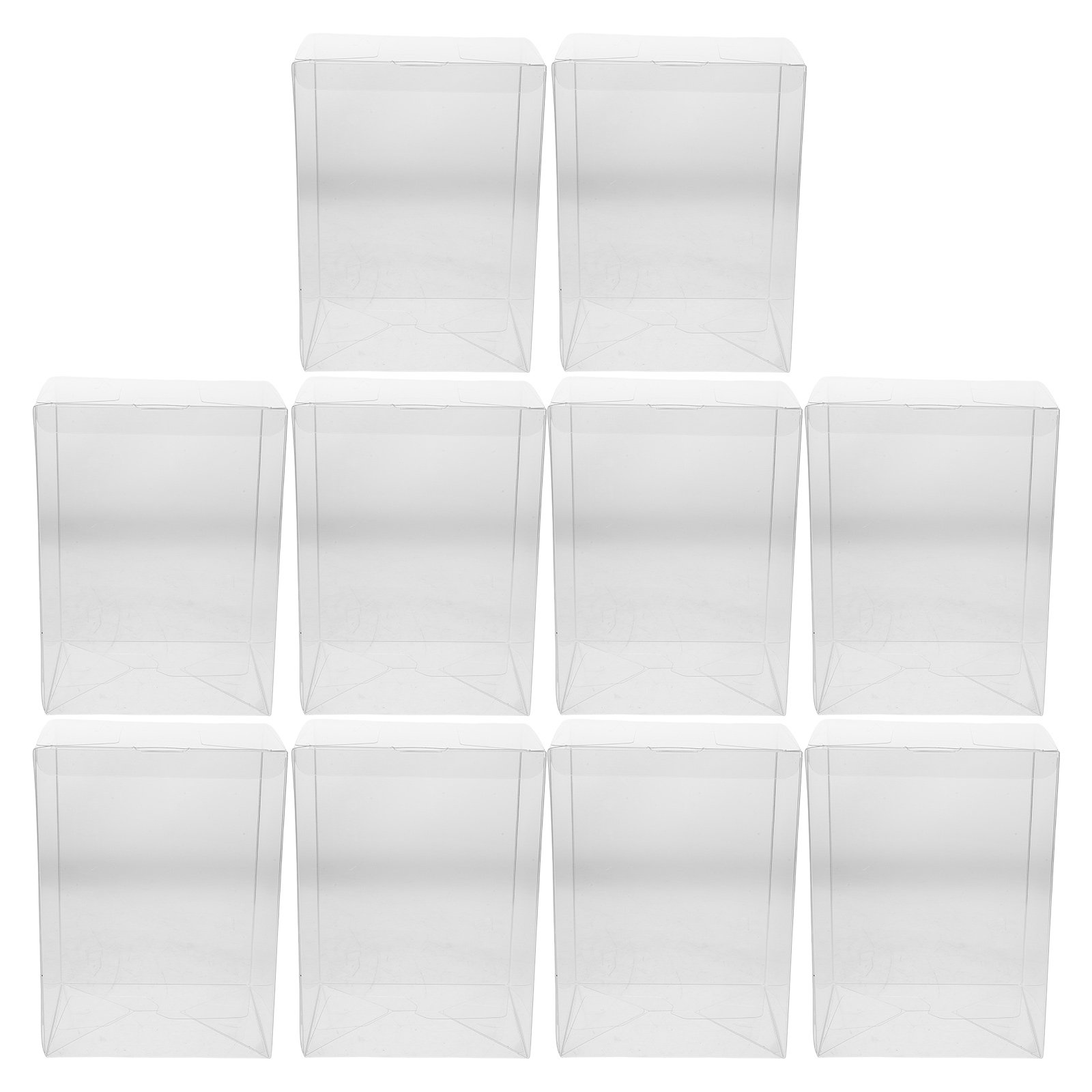 10 piezas de vitrina transpare - Figure Display Box reseña y precio