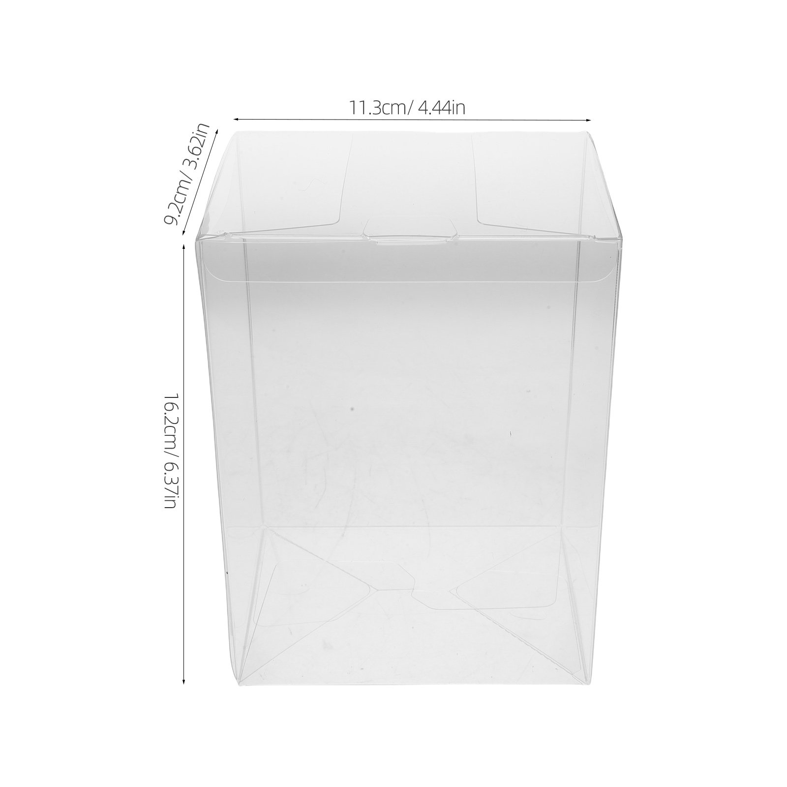 10 piezas de vitrina transpare - Figure Display Box reseña y precio